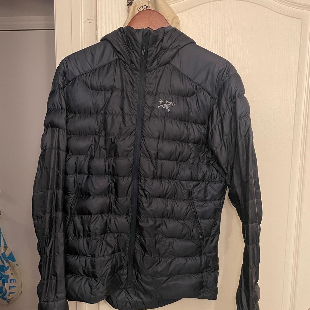 Arcteryx Cerium down jacket.